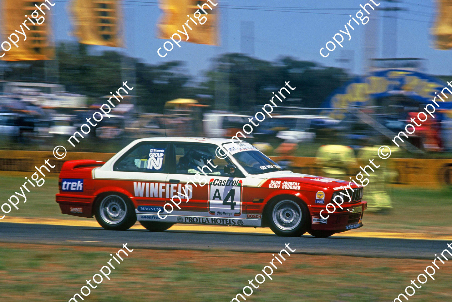 1992 Killarney 9 hr A4 Deon Joubert Geoff Goddard BMW325iS ed(courtesy Roger Swan) (6)