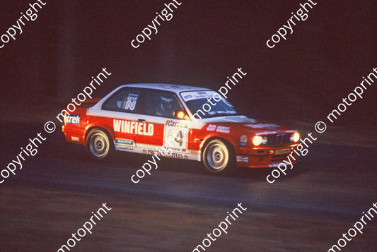 1992 Killarney 9 hr A4 Deon Joubert Geoff Goddard BMW 325iS evening ed(courtesy Roger Swan) 2826 (12)