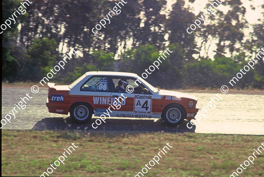 1992 Killarney 9 hr A4 Deon Joubert Geoff Goddard BMW 325iS evening ed(courtesy Roger Swan) 2826 (7)