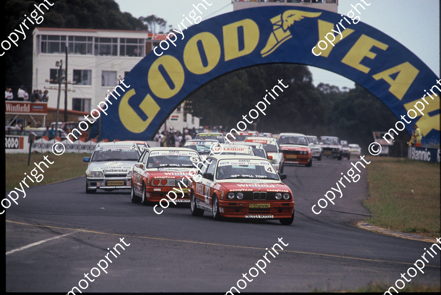 1992 Killarney 9 hr A4 Joubert Goddard; A5 Oosthuizen Smith BMWs; A3 Craig Moore Opel; A2 McCleery Mare Opel (Swan)