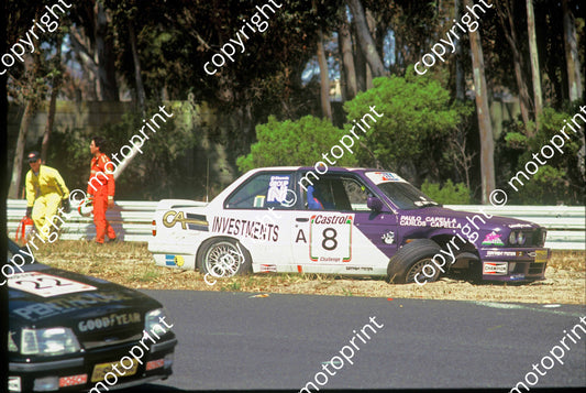 1992 Killarney 9 hr A8 Carlos, Paolo Capella BMW 325iS WHEEL LOST (courtesy Roger Swan) (2)