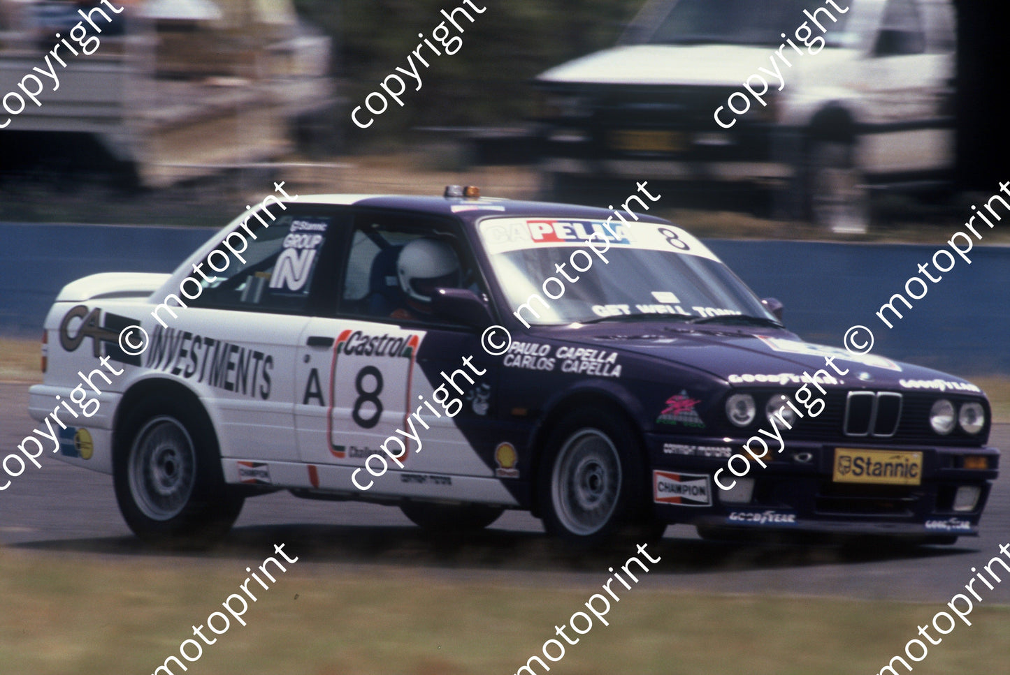 1992 Killarney 9 hr A8 Carlos, Paolo Capella BMW 325iS WHEEL LOST (courtesy Roger Swan) (20)