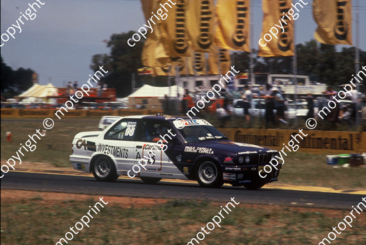 1992 Killarney 9 hr A8 Carlos, Paolo Capella BMW 325iS WHEEL LOST (courtesy Roger Swan) (5)