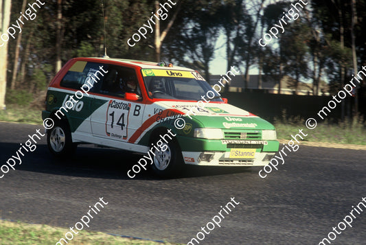 1992 Killarney 9 hr B14 Hennie van der Linde Arnold Chatz Uno Turbo (courtesy Roger Swan) (14)