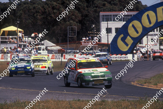 1992 Killarney 9 hr B14 H van der Linde Chatz Uno E35 M O'Sullivan D Irving Opel Cub E36 Juby Moller Opel Cub(Roger Swan)