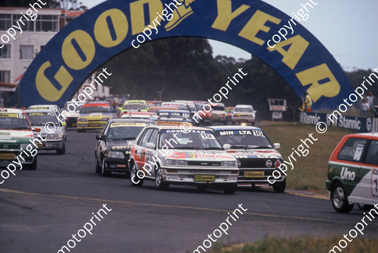 1992 Killarney 9 hr B16 Chris Aberdein, Johan Evertse, Geoff Dalglish Golf GTi C19 Steve Wyndham Charl Wilken(Swan)