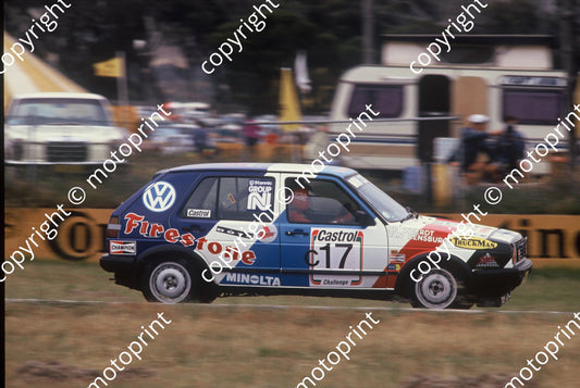 1992 Killarney 9 hr B17 Nico van Rensburg, Peter and Gretha de Weerdt Golf GTi(courtesy Roger Swan) (4)