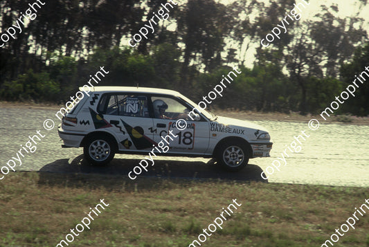 1992 Killarney 9 hr C18 Mike White Serge Damseaux Toyota Conquest RSi evening (courtesy Roger Swan) (3)