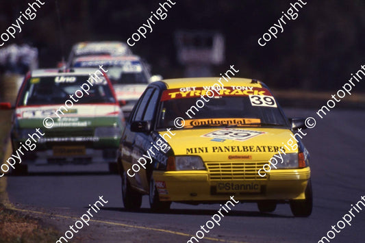 1992 Killarney 9 hr E39 Andre de Kock Steve Kealy Danie van Jaarsveld Opel Cub (courtesy Roger Swan) (1)