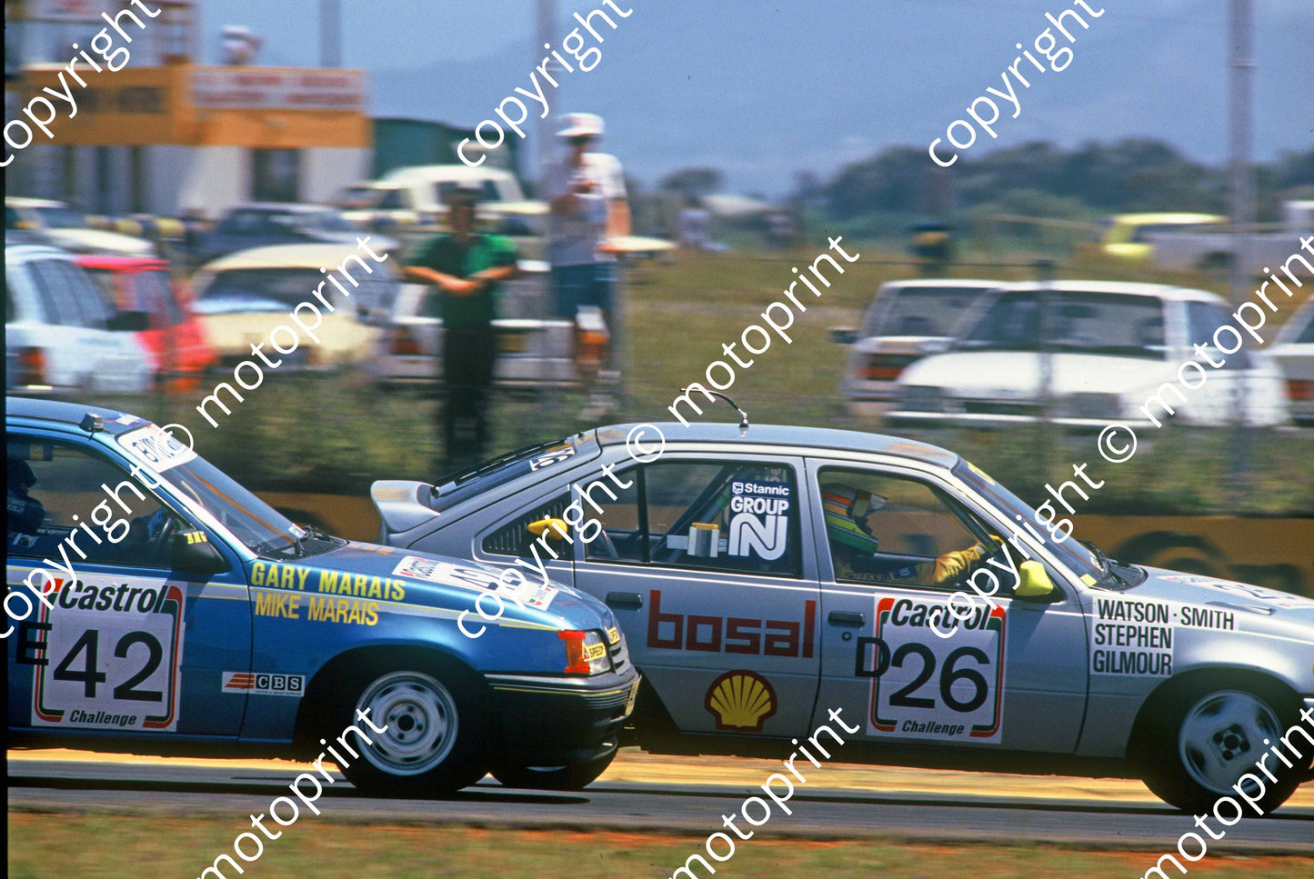1992 Killarney 9 hr E42 Gary Michael Marais Opel Cub D26 Watson-Smith Gilmour, Stephen Opel GSi(Roger Swan) (2)