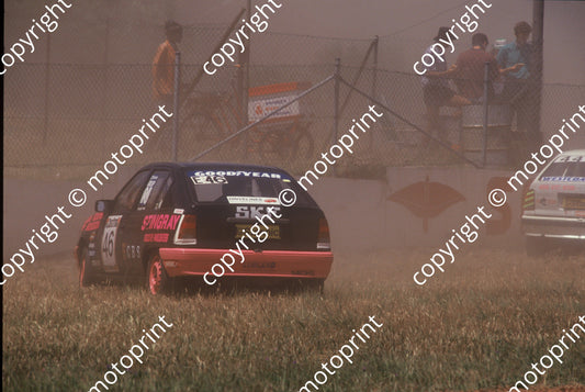 1992 Killarney 9 hr E46 Louis Gouws Guy Hodgson Opel Cub off track (Courtesy Roger Swan)2840 (4)