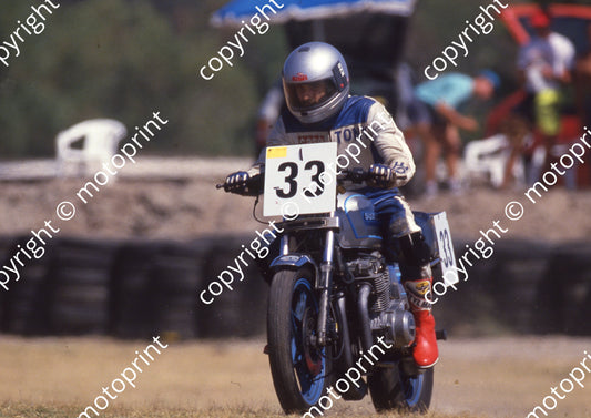 1992 Killarney MC 33 Niel Harran Yamaha FZ check (Colin Watling Photographic)598