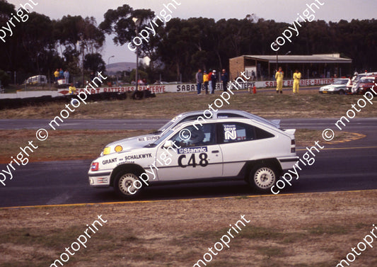 1992 Killarney check C48 G van Schalkwyk Kadett GSi scan 20x30 cm(Roger Swan)