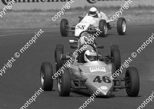 1992 Kya FV 46 Terry White Sting 58 Grant Findlay Tasman (Colin Watling Photographic) (1)