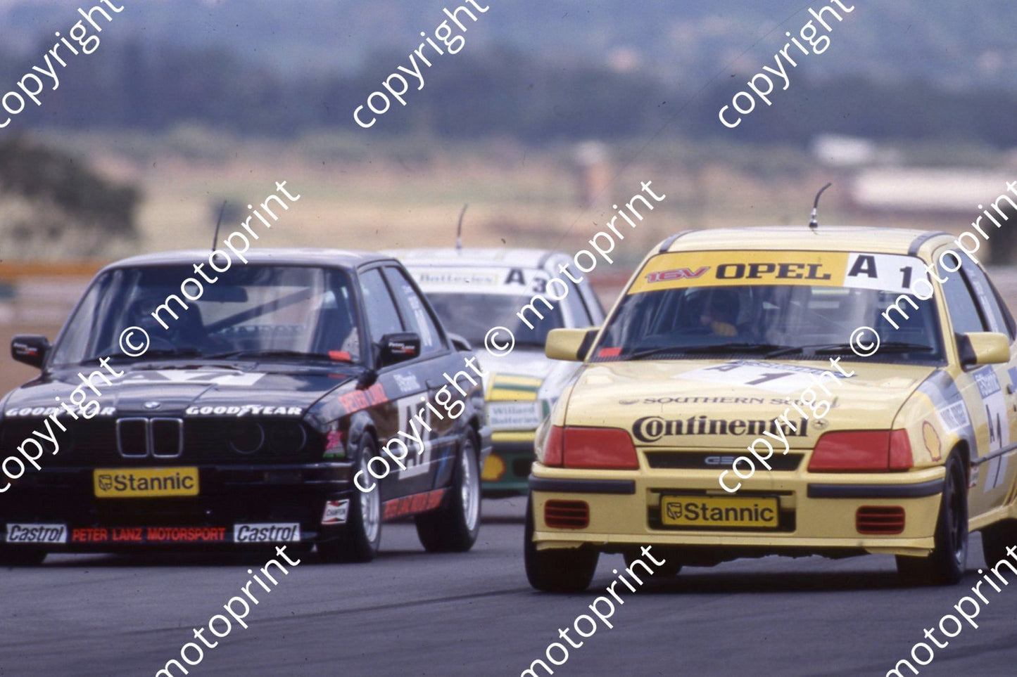 1992 Kya Feb Stannic A7 Peter Lanz BMW A1 Michael Briggs Opel (Roger Swan) 650