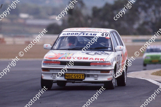 1992 Kya Feb Stannic C49 Charl Wilken Toyota Conquest RSi (courtesy Roger Swan) (2)