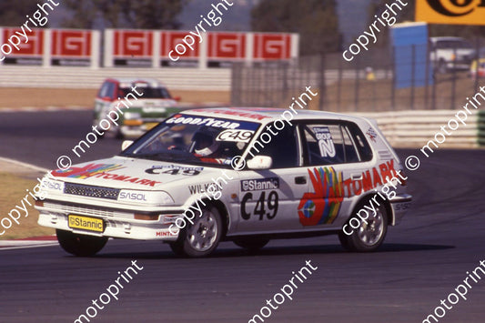 1992 Kya Feb Stannic C49 Charl Wilken Toyota Conquest RSi (courtesy Roger Swan) (7)