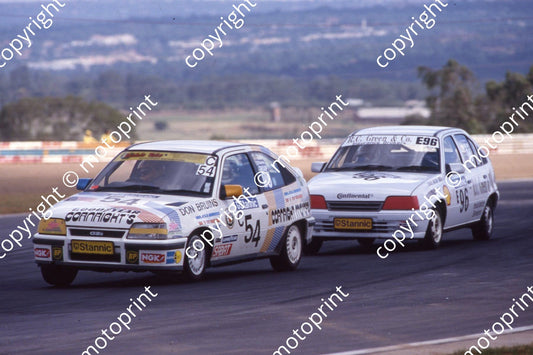 1992 Kya Feb Stannic C54 D Bruins Opel GSi E96 S Watson-Smith Opel Cub (R Swan)