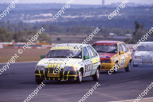 1992 Kya Feb Stannic E100 Henk Uys 98 Hans Alberts Opel Cubs (courtesy oger Swan 878