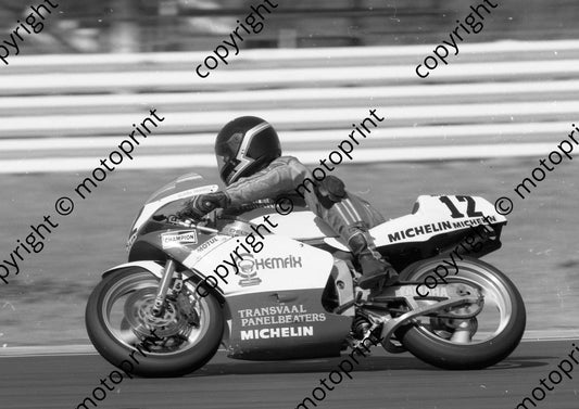 1992 Kya MC 12 Robin Stanley Yamaha TZU (Colin Watling Photographic)