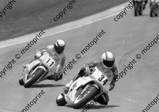 1992 Kya MC 34 Vaughan Kyle Yamaha TZ 11 Corrie Horn HOnda RS (Colin Watling Photographic) (89)