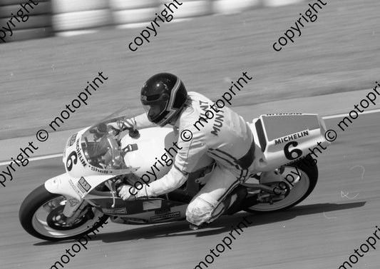 1992 Kya MC 6 Klint Munton Yamaha TZB (Colin Watling Photographic)