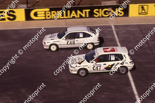 1992 Kya May Stannic C48 G van Schalkwyk Opel C47 M White Conquest RSi (Roger Swan)