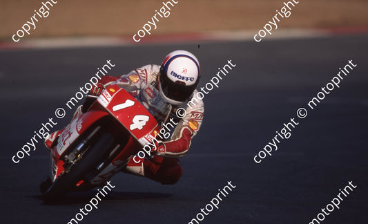 1992 Kya SA GP MC 125 14 Hans Spaan Aprilia (Watling Photo)  (1)