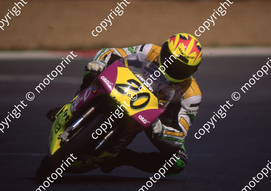 1992 Kya SA GP MC 125 20 Kinya Wada Honda (Watling Photo) (17) (1)