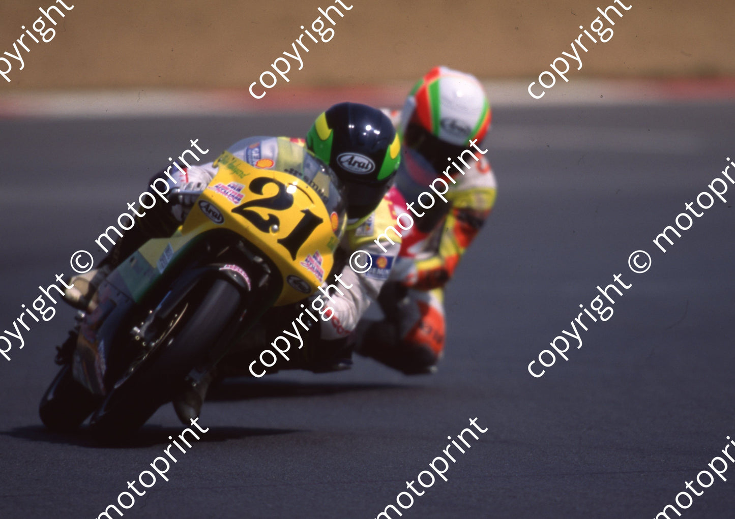 1992 Kya SA GP MC 125 21 Robin Appleyard Honda (Watling Photo) (26) (1)