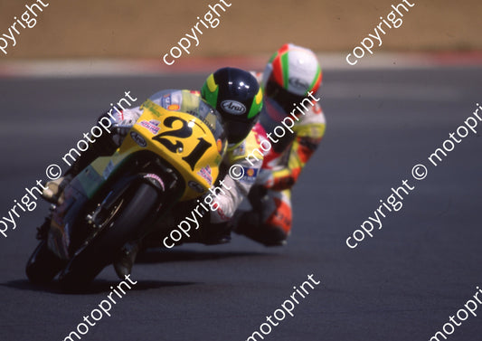 1992 Kya SA GP MC 125 21 Robin Appleyard Honda (Watling Photo) (26) (1)