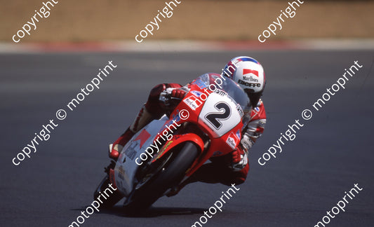 1992 Kya SA GP MC 125 2 Fausto Gresini Honda Honda (Watling) (29) (1)