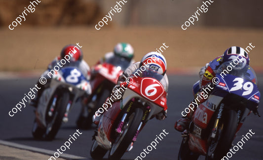 1992 Kya SA GP MC 125 39 A Gramigni Aprilia 6 J Martinez Honda (Watling) (1)