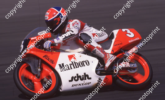 1992 Kya SA GP MC 125 3 Ralf Waldmann Honda (Watling Photo) (3)