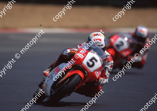 1992 Kya SA GP MC 125 5 Noboru Ueda Honda (Watling Photo) (1)