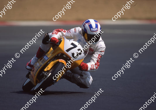1992 Kya SA GP MC 125 73 Brendon Crookes Honda (Watling Photo) (1) (1)
