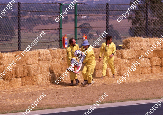 1992 Kya SA GP MC 125 73 Brendon Crookes Honda (Watling Photo) (2)