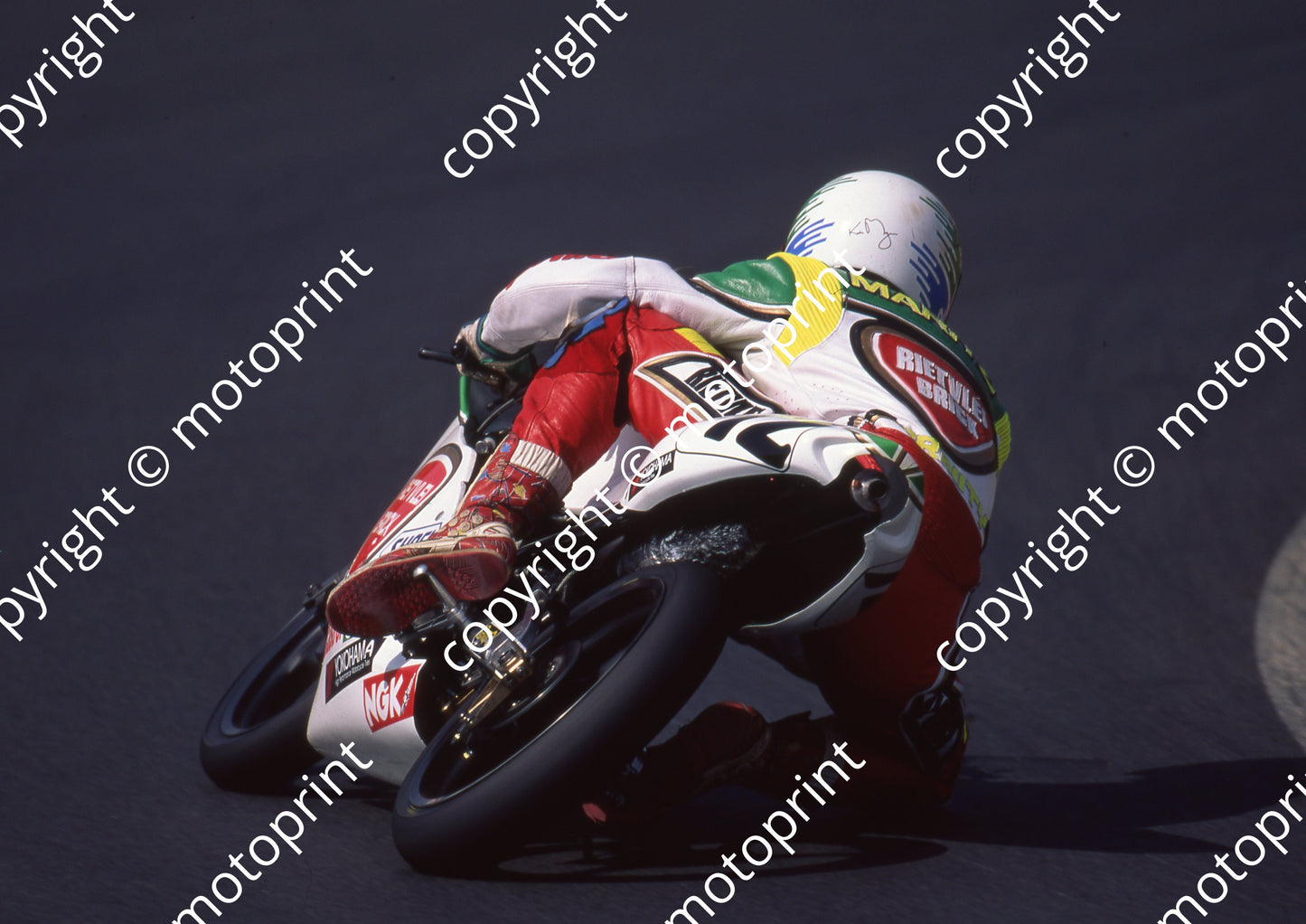 1992 Kya SA GP MC 125 size A3 72 Manie Maritz Aprilia (Watling) (3)