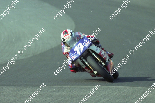 1992 Kya SA GP MC 250 13 Loris Reggiani Aprilia RSV250 (Watling Photo)