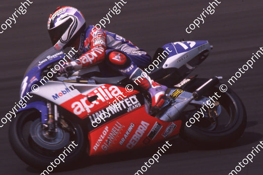 1992 Kya SA GP MC 250 13 Loris Reggiani Aprilia (Watling Photo)