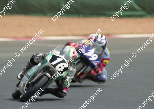 1992 Kya SA GP MC 250 16 Alberto Puig Aprilia RSV250 (Watling Photo)