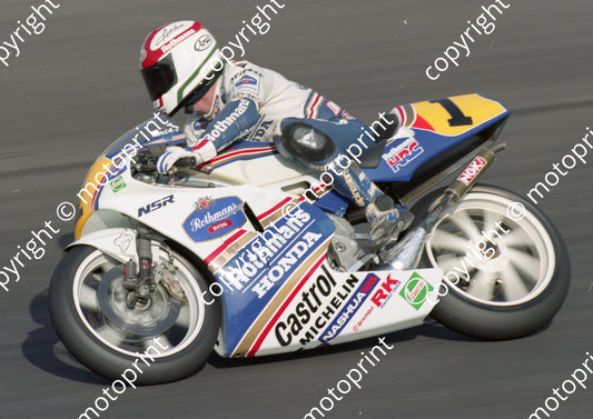 1992 Kya SA GP MC 250 1 Luca Cadalora Honda NSR250 (Watling Photo)(18)
