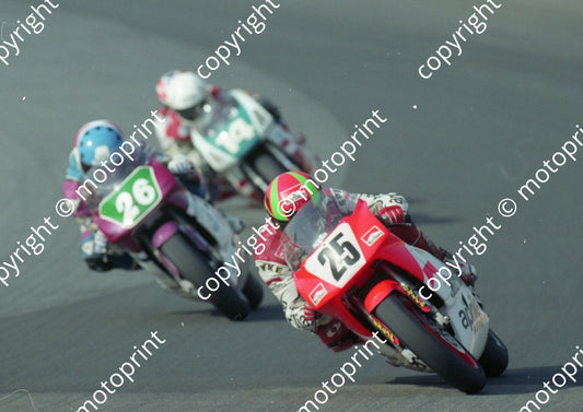 1992 Kya SA GP MC 250 25 Eskil Suter Aprilia (Watling Photo) (57)