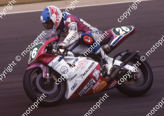 1992 Kya SA GP MC 250 26 Bernd Kassner Aprilia (Watling Photo) (1)