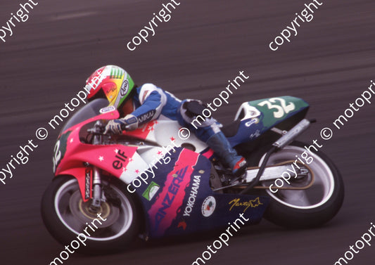 1992 Kya SA GP MC 250 32 Yves Briguet Honda (Watling Photo)(3) (1)
