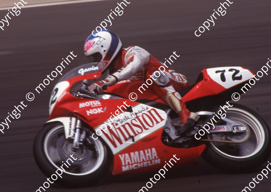 1992 Kya SA GP MC 250 72 Gavin Ramsay Yamaha TZ (Watling Photo) (1)
