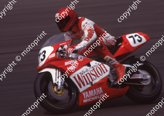 1992 Kya SA GP MC 250 73 Martin Paetzold Yamaha TZ (Watling Photo)