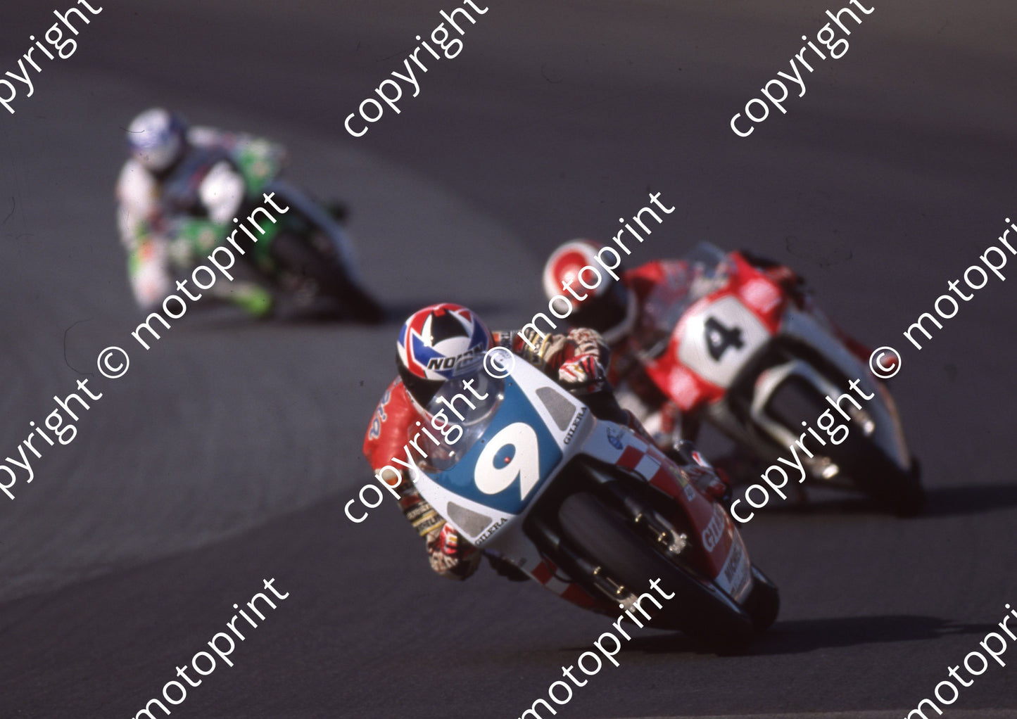 1992 Kya SA GP MC 250 9 Jean-P Ruggia Gilera 4 Wilco Zeelenberg Suzuki (Watling)