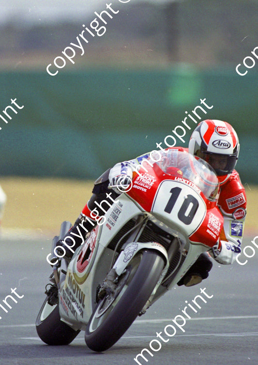 1992 Kya SA GP MC 500 10 Doug Chandler Suzuki (Watling)