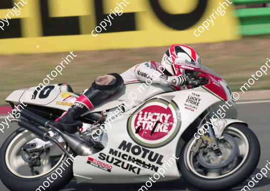 1992 Kya SA GP MC 500 10 Doug Chandler Suzuki  (Watling Photo) (1)